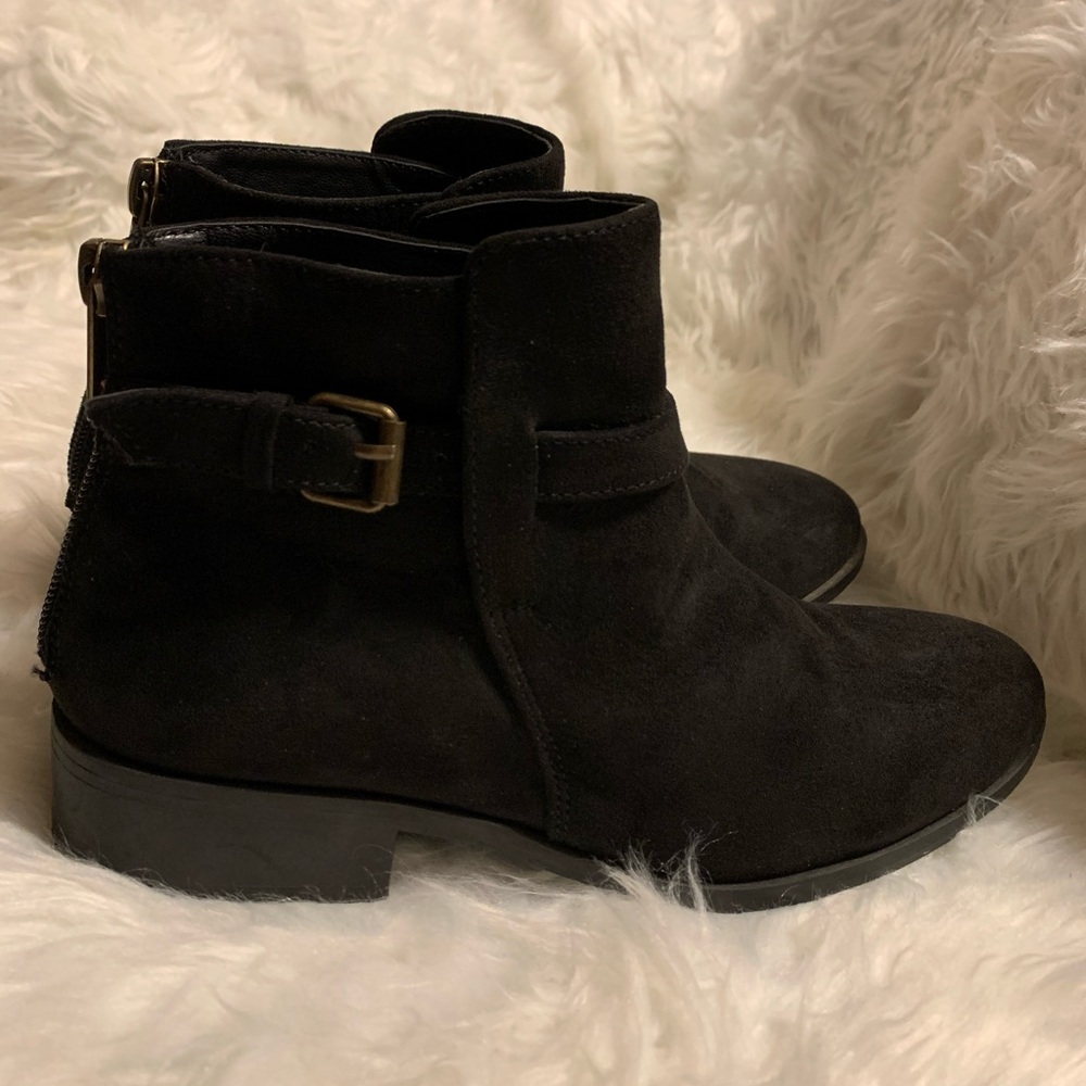 Black booties